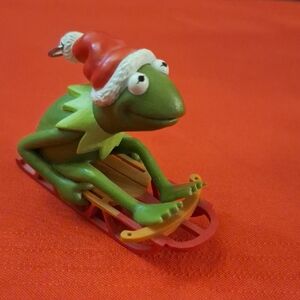 Kermit the Frog Christmas Ornament 1981 Henson Associates Inc. W/O Box